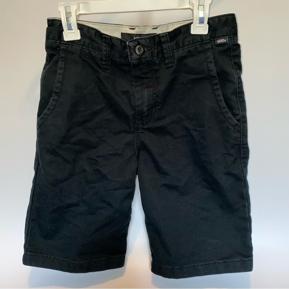 Youth Vans boy dress shorts size 26 black